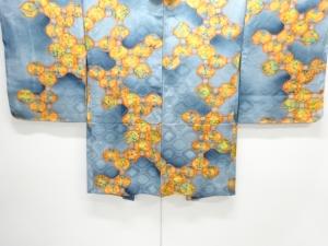 未使用品　蜀江に草花模様羽織